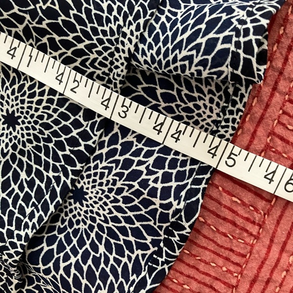 NWT Jessica floral navy blue Patterned Dress size 8P - Picture 7 of 14